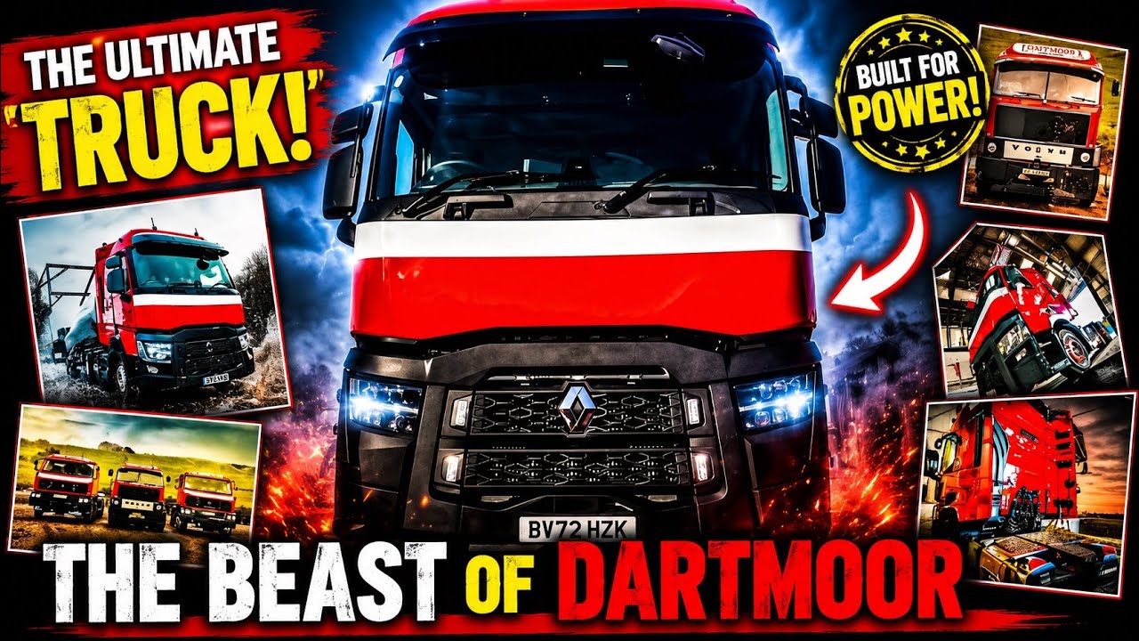 New Renault Trucks T Range 480 DE13 Turbo 2023 Beast of Dartmoor Devon Transport