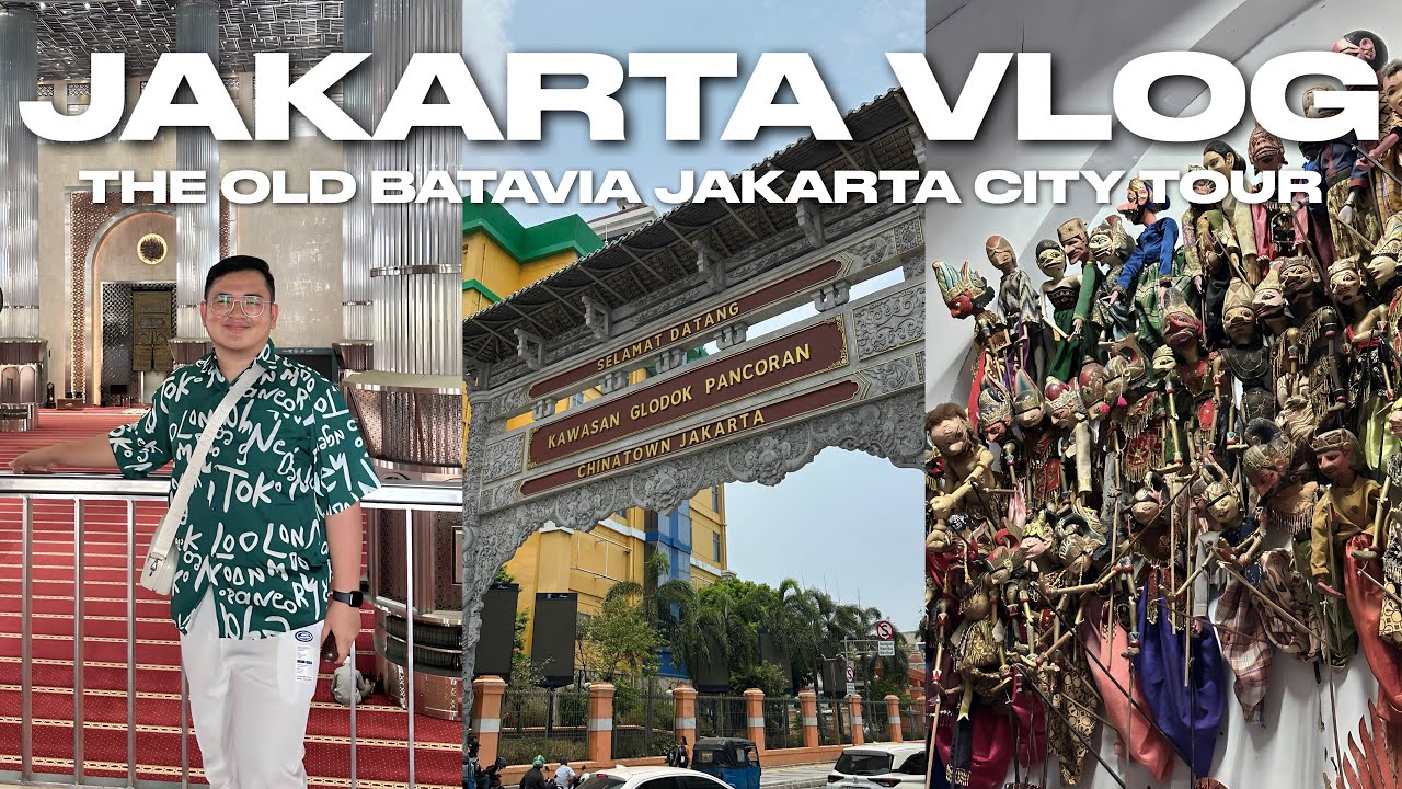JAKARTA VLOG • The Old Batavia Jakarta City Tour | Ivan de Guzman