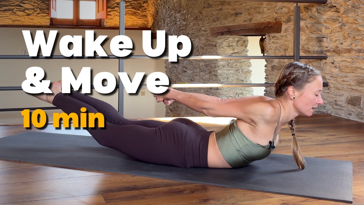 10 Min Morning Yoga | Wake Up & Release Tight Muscles (All Levels)