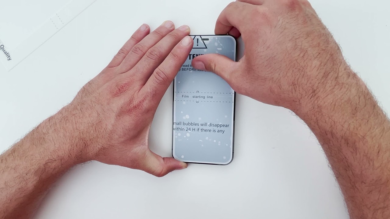 Tutorial Instalare Folie din Silicon Doctor Shield Pentru Telefon