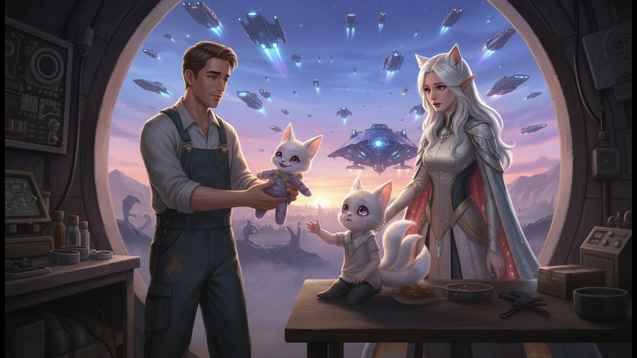 “A Human Mechanic Saved an Alien Princess – Galaxy-Wide Consequences in This HFY Sci-Fi Adventure”
