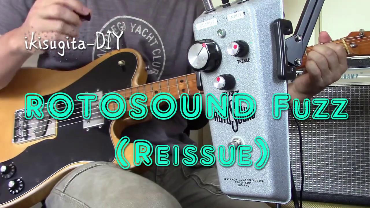 ROTOSOUND FUZZ(Reissue) Sound & Adjust Bias