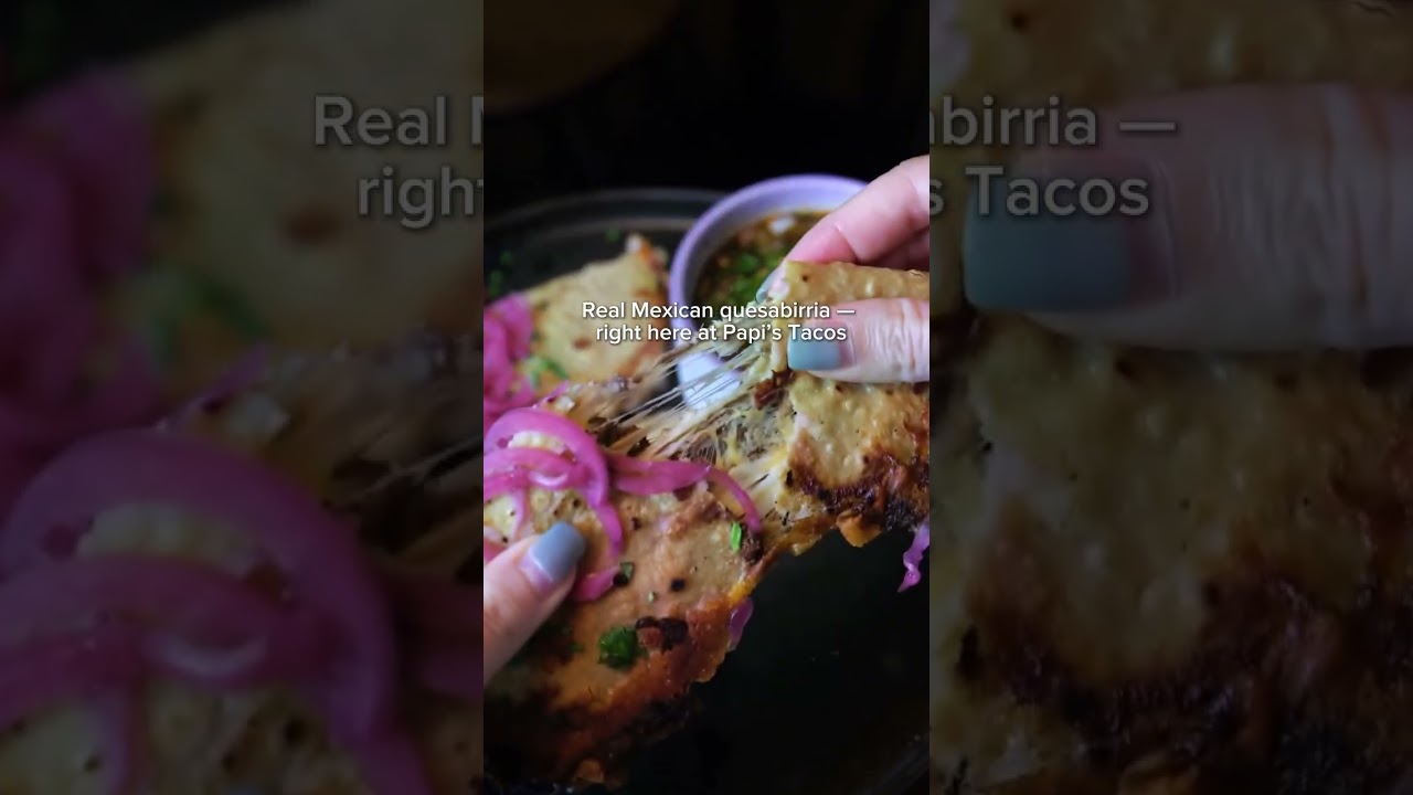 The Ultimate Quesabirria Tacos in Singapore | Crunchy, Cheesy, & Dippable! #papistacos #tacos