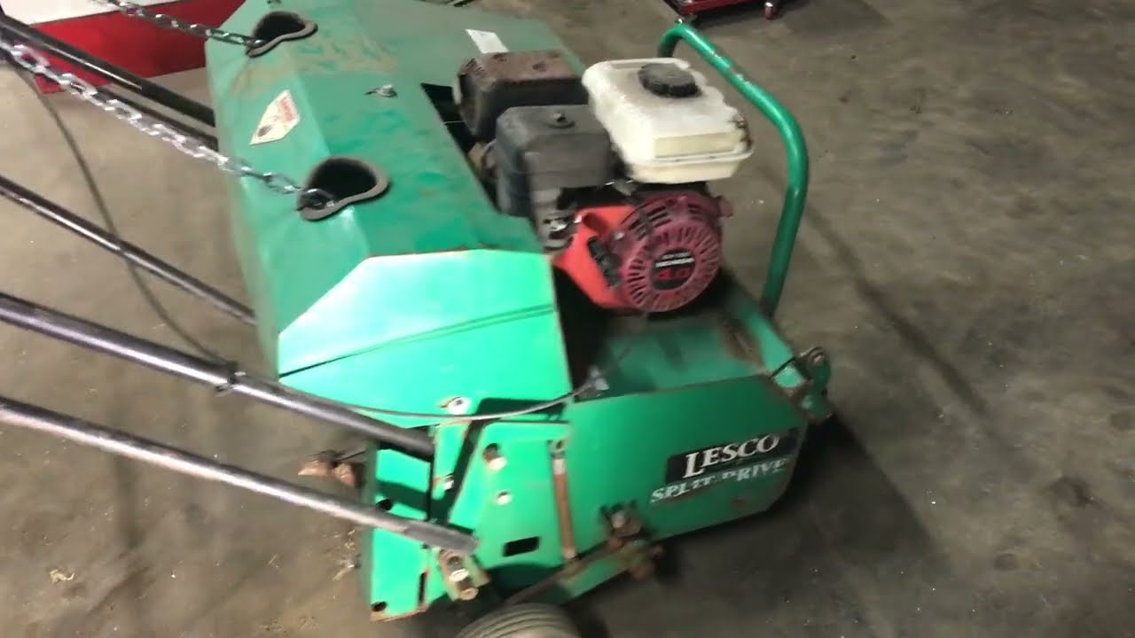 Quick Lesco Aerator Chain Drive Repair