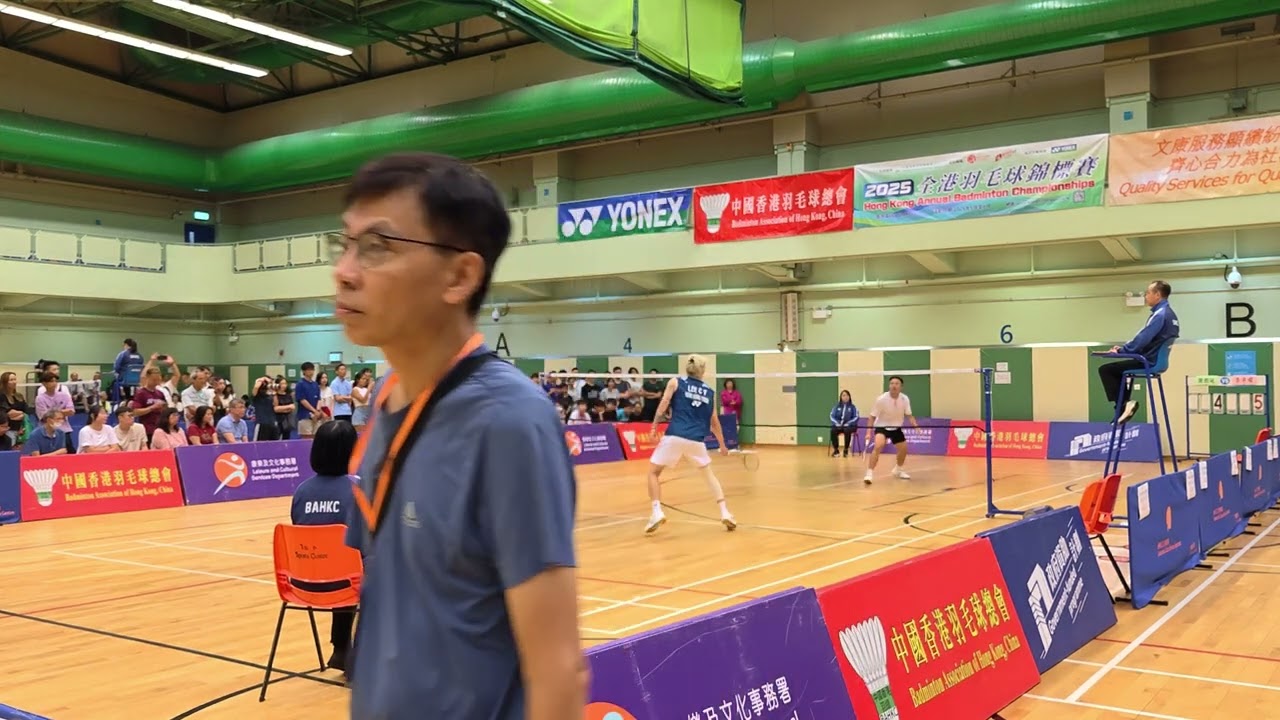 2025全港羽毛球錦標賽 - 高級男單四強 - 李卓耀 Lee Cheuk Yiu vs 謝朗延 Tse Long Yin Ronnie