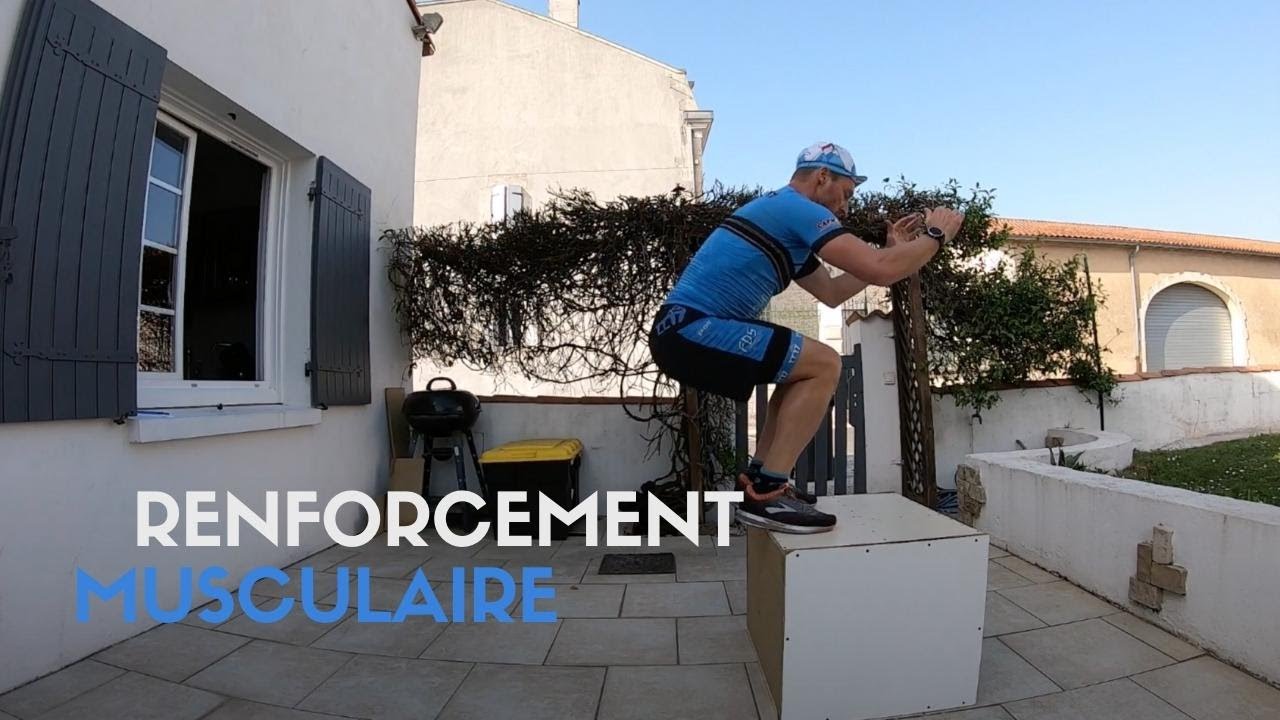 RENFORCEMENT MUSCULAIRE 12: Exercices variés BOX JUMP