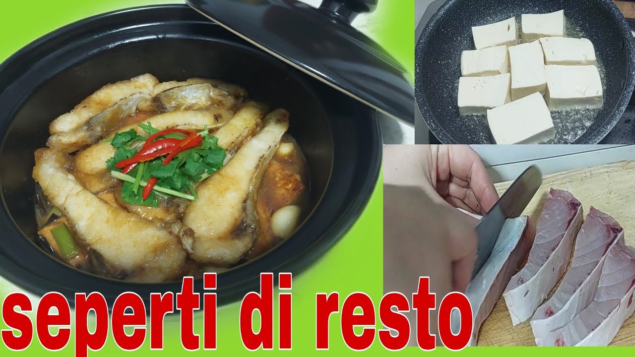 Masakan hongkong tahu dan ikan ediann ini yg sangat di sukai majikanku@Liya menul