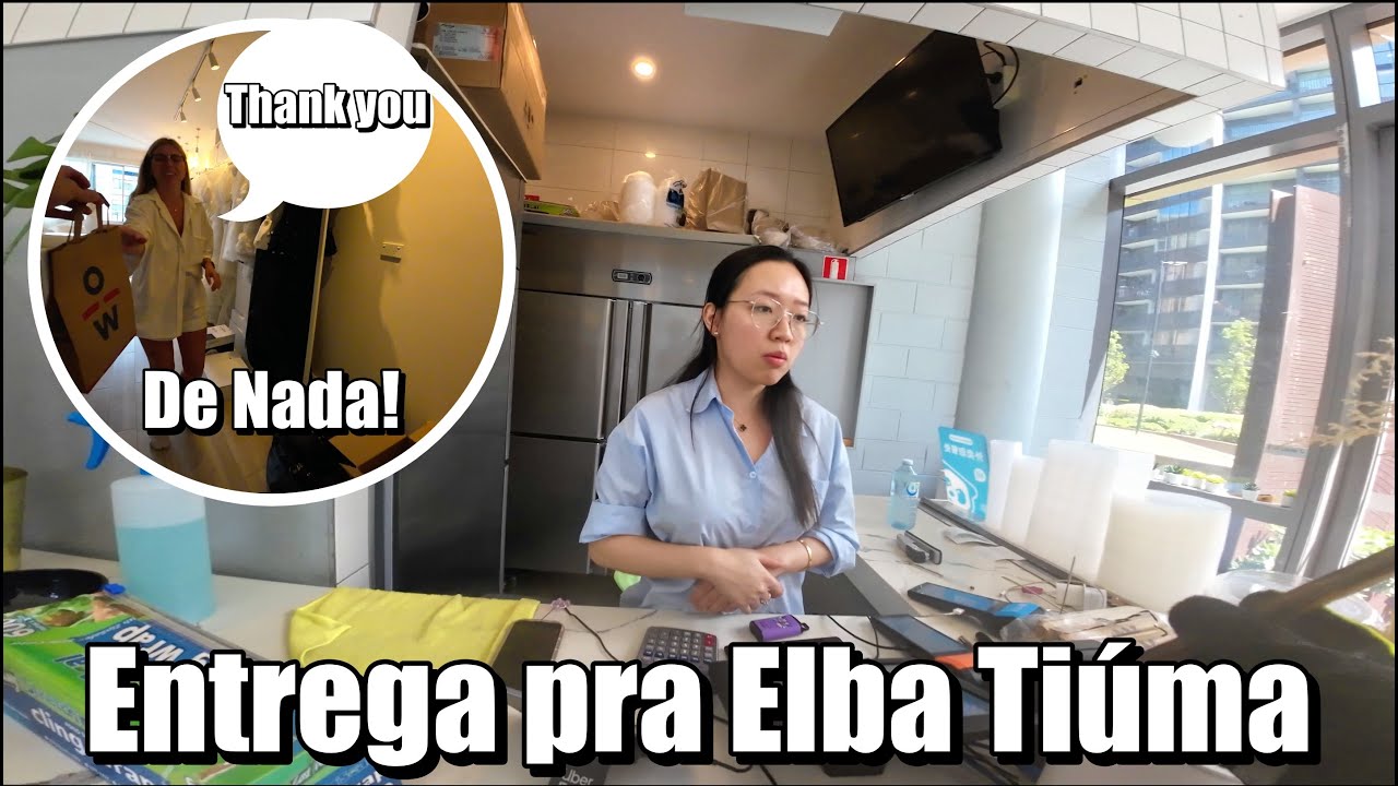 Fazendo Uber Eats na Austrália| CLIENTE COM UM NOME INUSITADO
