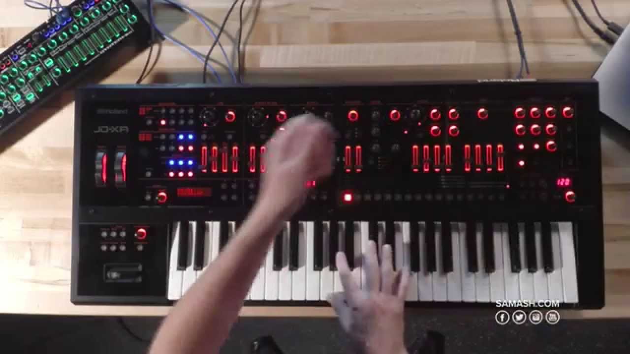 Roland JD-XA Analog Digital Synthesizer - Crossover Concept