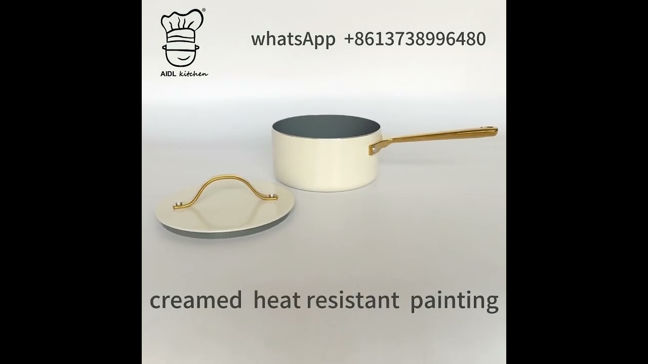 New trend cookware with Aluminum lid