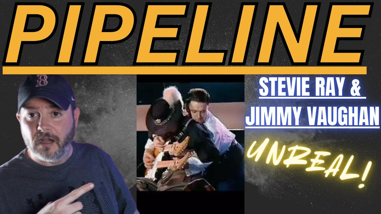 Stevie Ray Vaughan & Jimmie Vaughan - Pipeline Reaction - UNREAL! First Time Hearing
