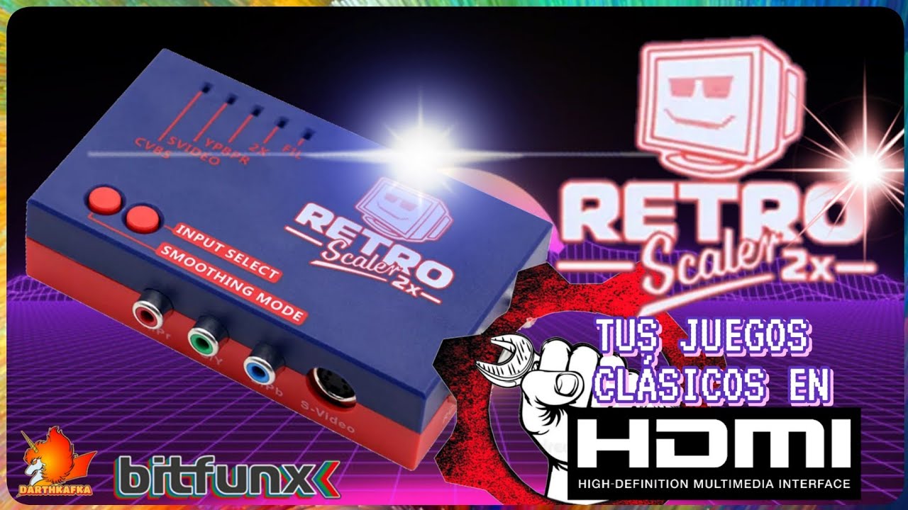 [UNBOXING LAMENTABLE #32] RETROSCALER 2X: tus juegos cl&aacute;sicos a 480p