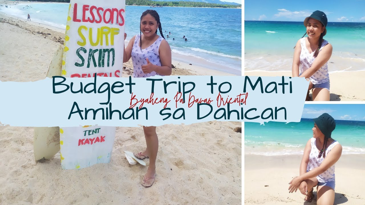 BUDGET TRIP TO MATI, Byaheng pa Davao Oriental_Amihan sa Dahican, sleeping Dinosaur #amihansaDahican