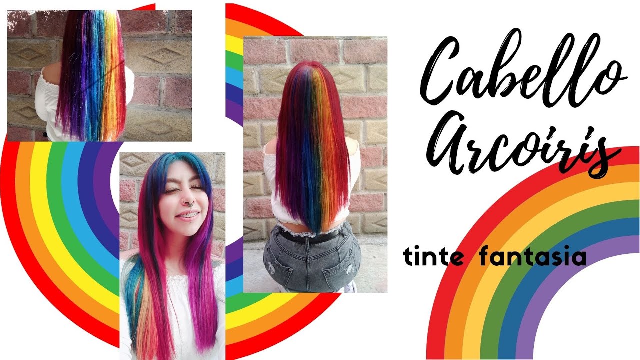 Cabello Arcoiris/ Tinte Fantasia/ Tratamiento Alkemis System/ Monse Grc