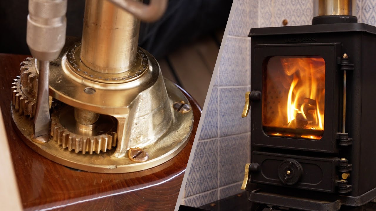 Tally Ho - Winches on deck / Woodburner below