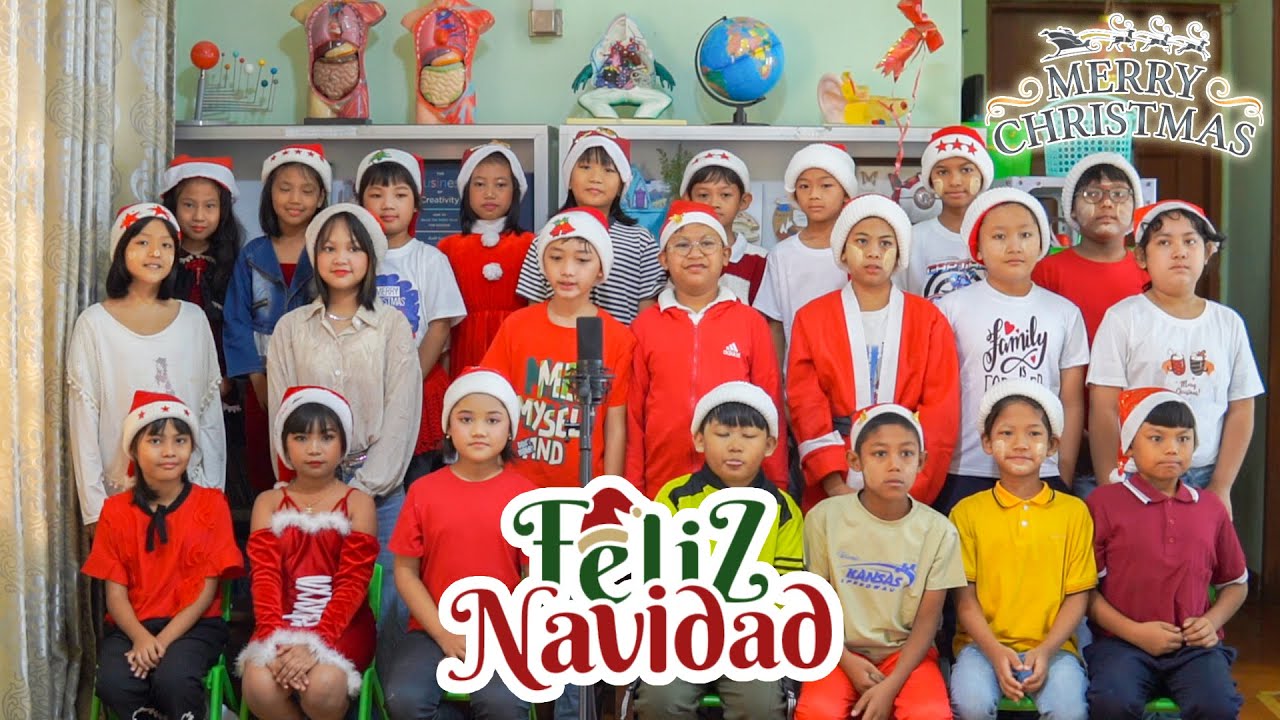 FELIZ NAVIDAD   Covered by STEM Private School Students