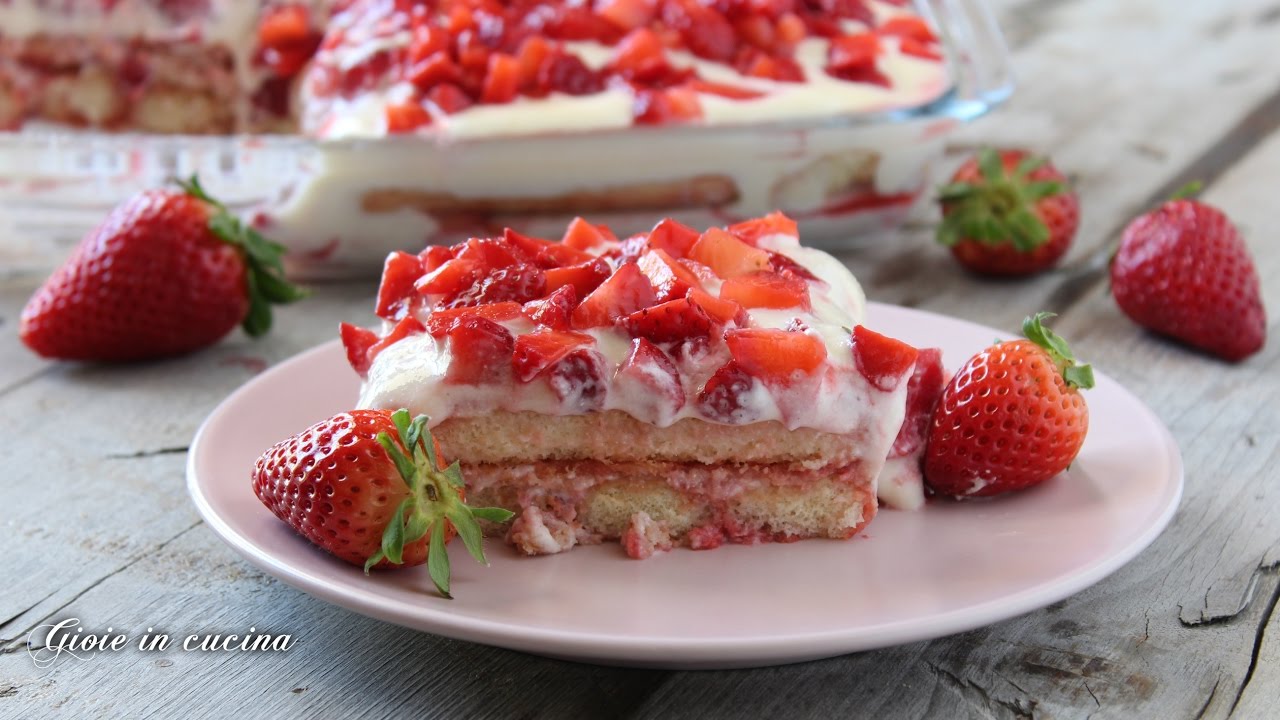 TIRAMISU' ALLE FRAGOLE