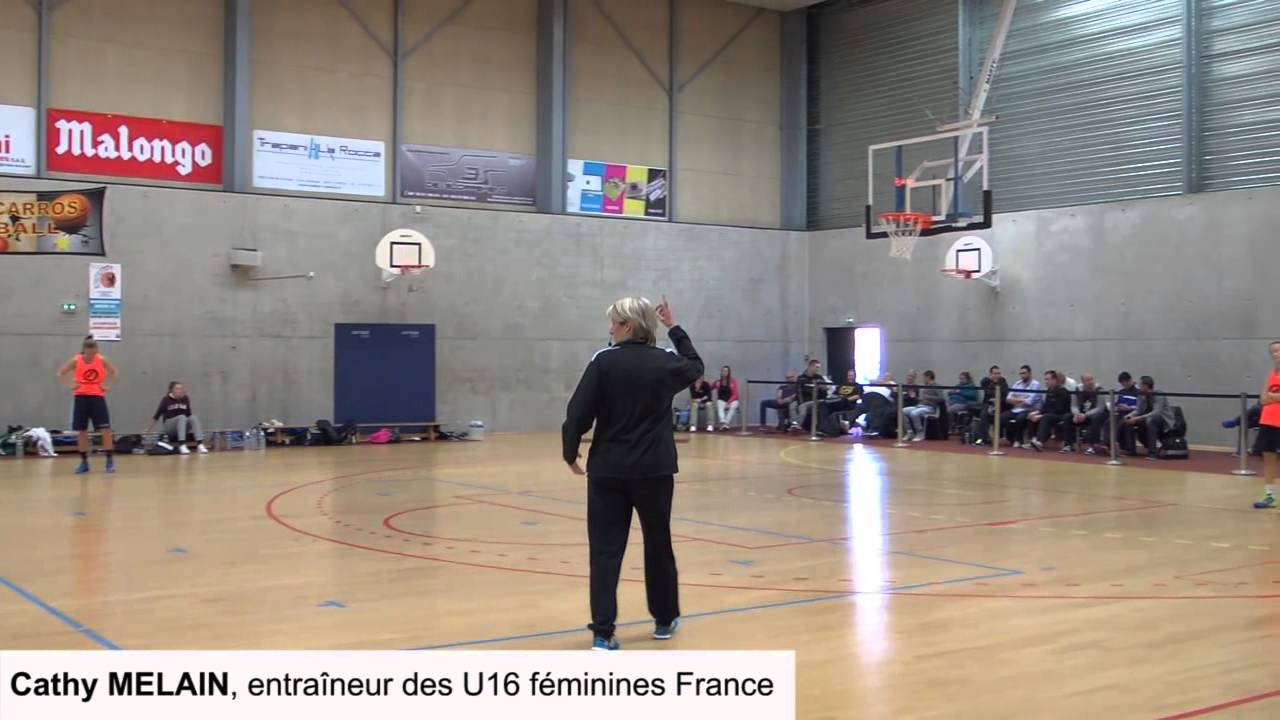 CLINIC BASKET DES ENTRAÎNEURS DE LA CÔTE D'AZUR 2015 - Cathy MELAIN