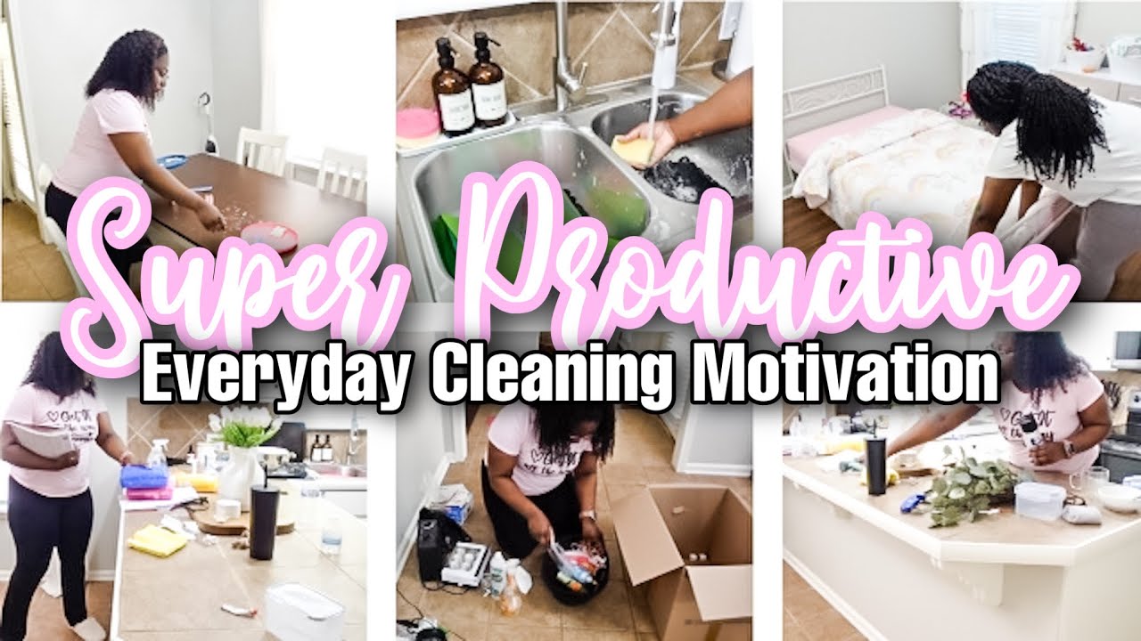 SUPER PRODUCTIVE NEW HOUSE CLEAN WITH ME 2022 | GET IT ALL THE WAY TOGETHER | CLEAN WITH ME 2022