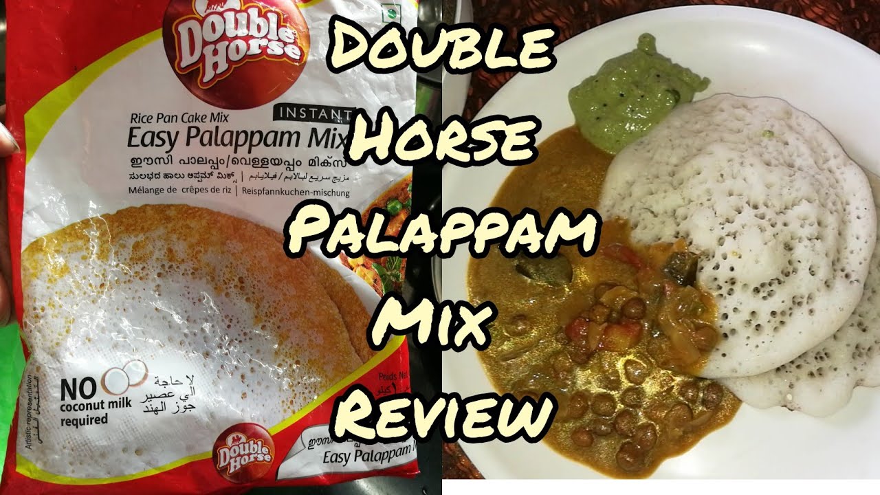 Double horse no coconut palappam mix review in malayalam