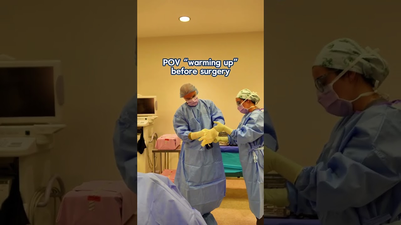 Pre-Surgery Prepping 🏥