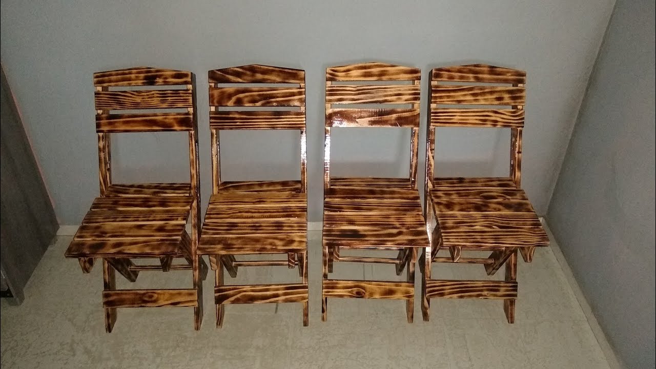Cadeira dobrável a mais fácil de fazer,,folding chair the easiest to make