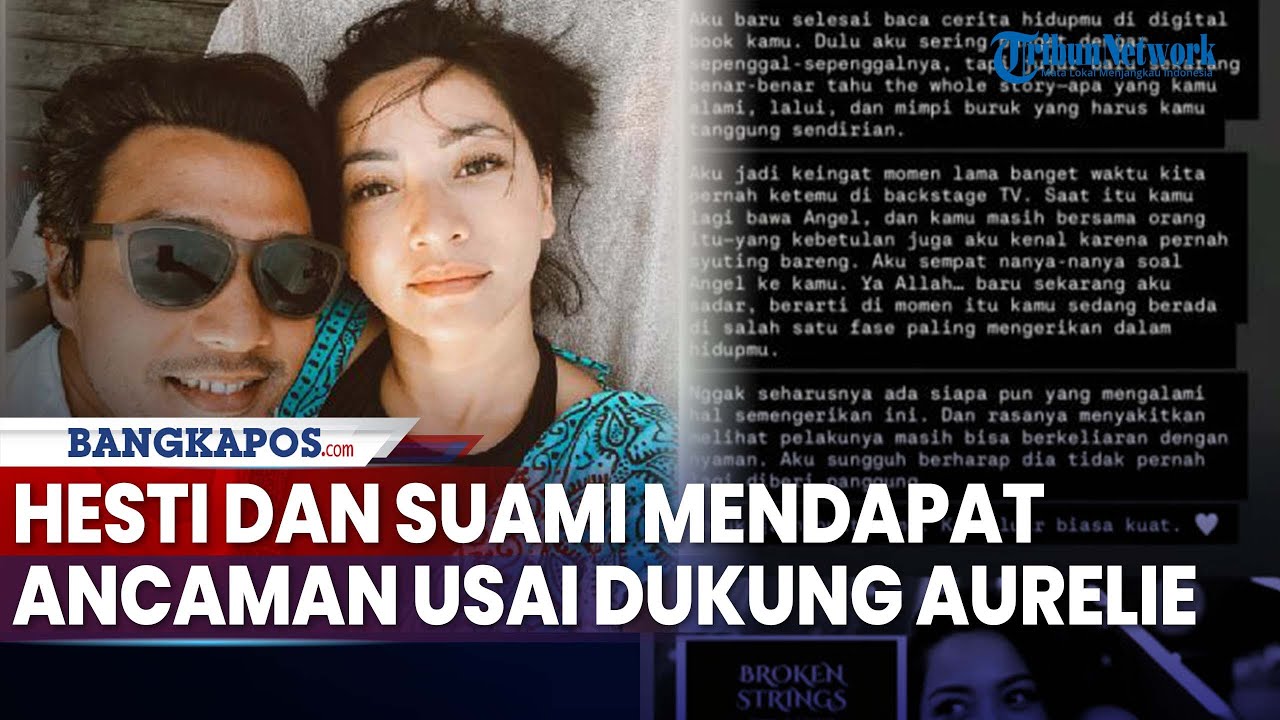 Hesti Purwadinata dan Suami di Ancam usai Dukung Aurelie Moeremans,  Viralkan Buku 'Broken Strings'
