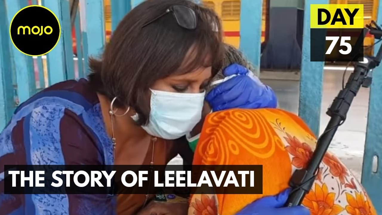 70, Alone, Abandoned. Waiting at a Railway Station in Mumbai. The Story of Leelavati