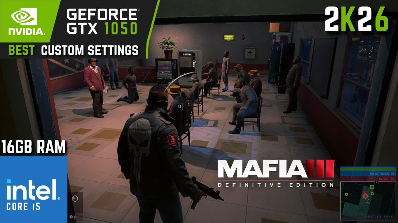 Mafia III: Definitive Edition | GTX 1050 2GB with Core i5 3470 & 16GB Ram