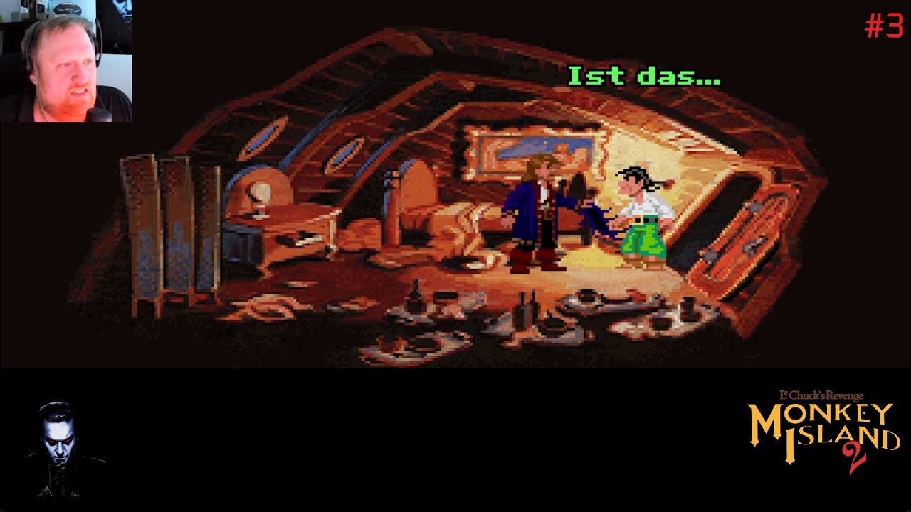Lets replay Monkey Island 2 - Le Chucks Revenge #3 - HD [1440p60] - german