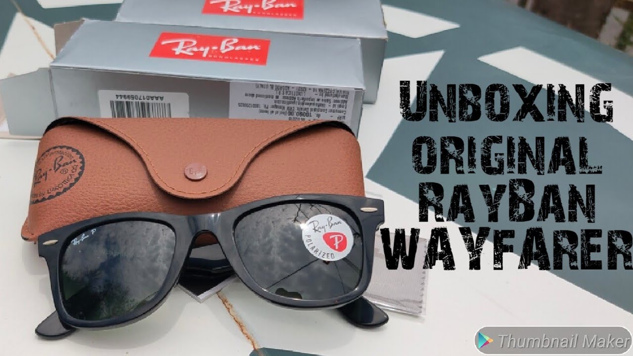Watch before buying original RayBan WAYFARER 2140 Difference between original and duplicate wayfarer
