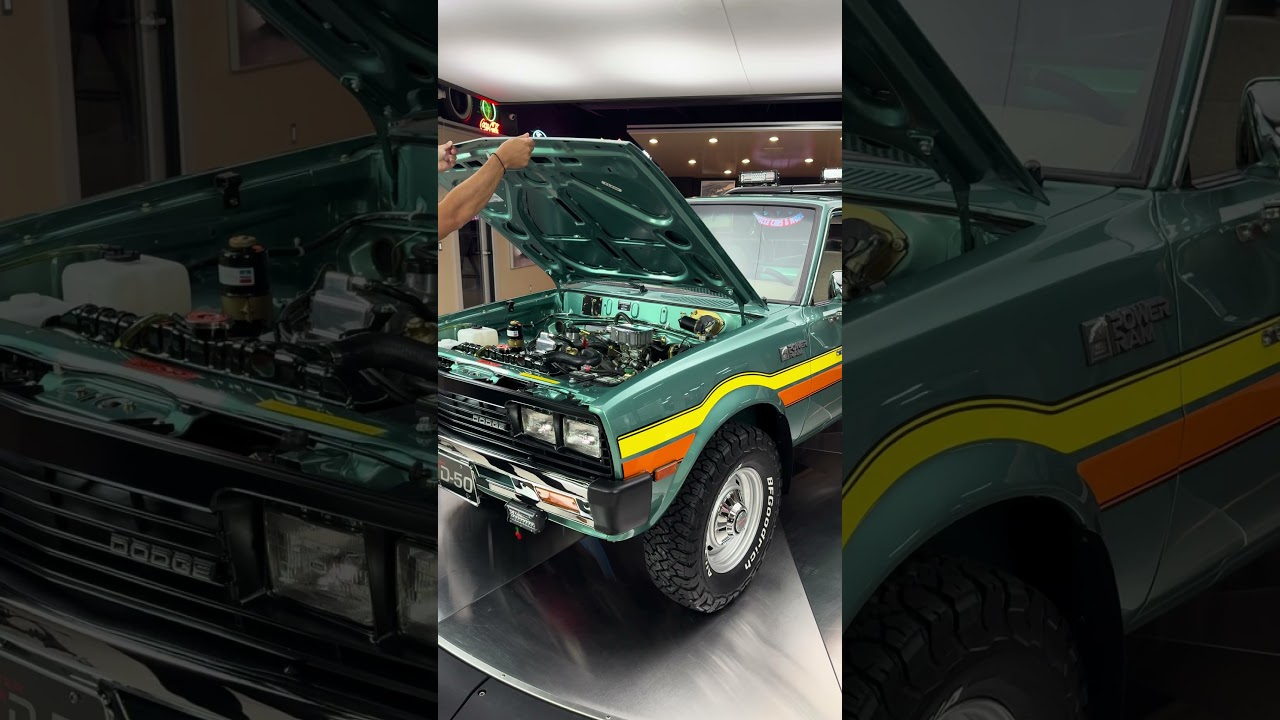 Listen to this absolutely beautiful 1986 Dodge Ram 50 Sport 4X4 Pickup 🔥😍 Available Now!