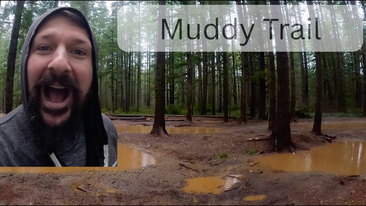 Muddy Run ASMR | Chill Lofi + Trail Run | Tahuya and Rock Garden Loop 🏃🌲