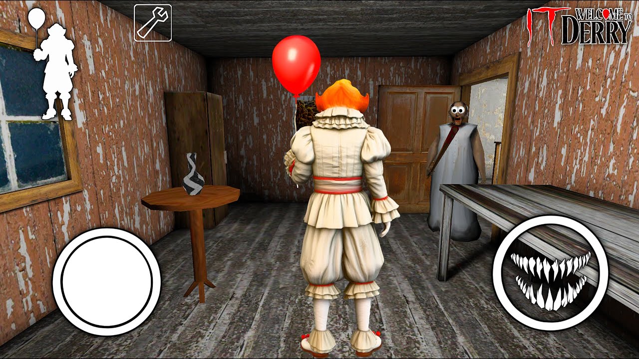 Playing As Pennywise The Dancing Clown Frome The IT Welcome To Deery on Hard Mode !!