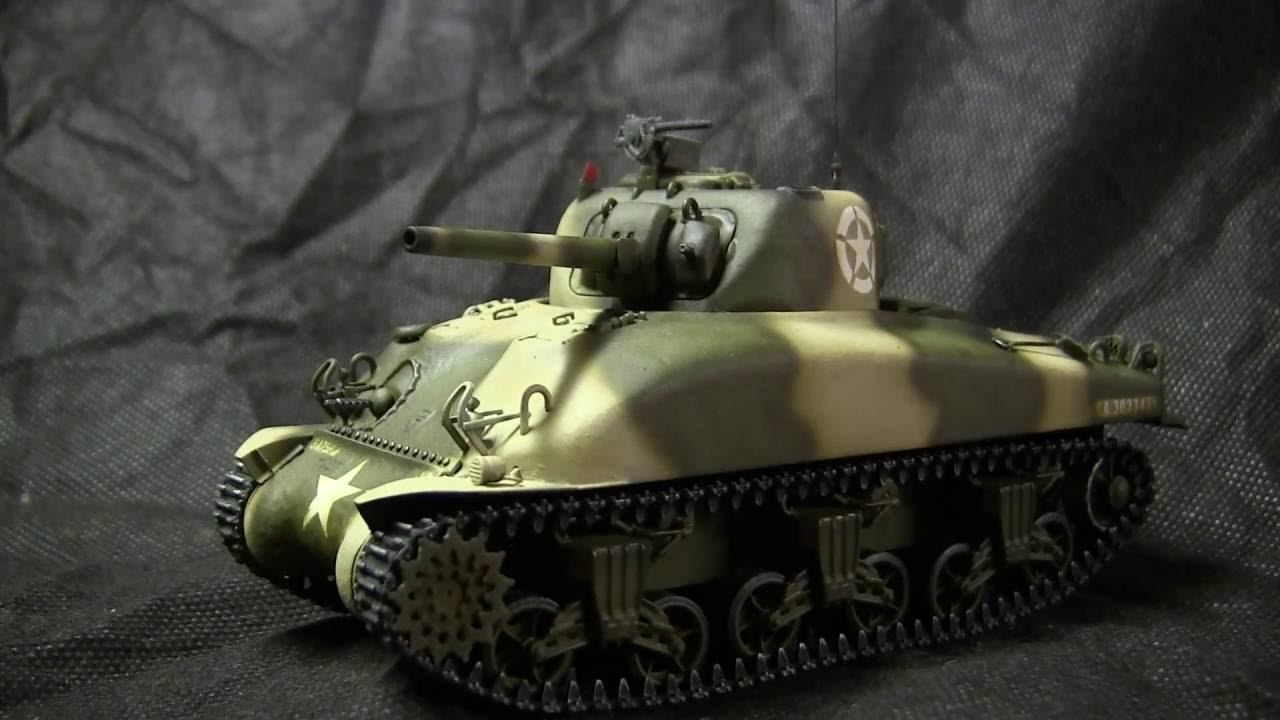 Vintage Dragon 1/35th scale M4A1 Sherman tank early production