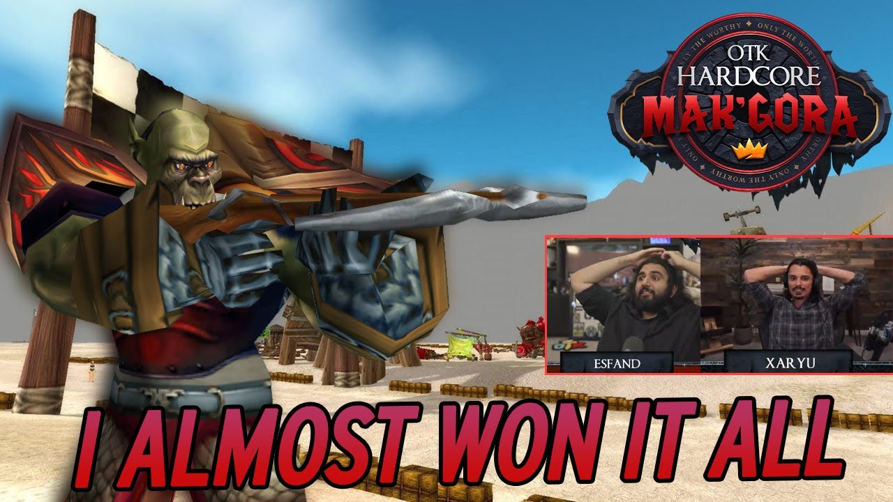 HARDEST TOURNAMENT OF MY LIFE | Bean WoW Hardcore Classic