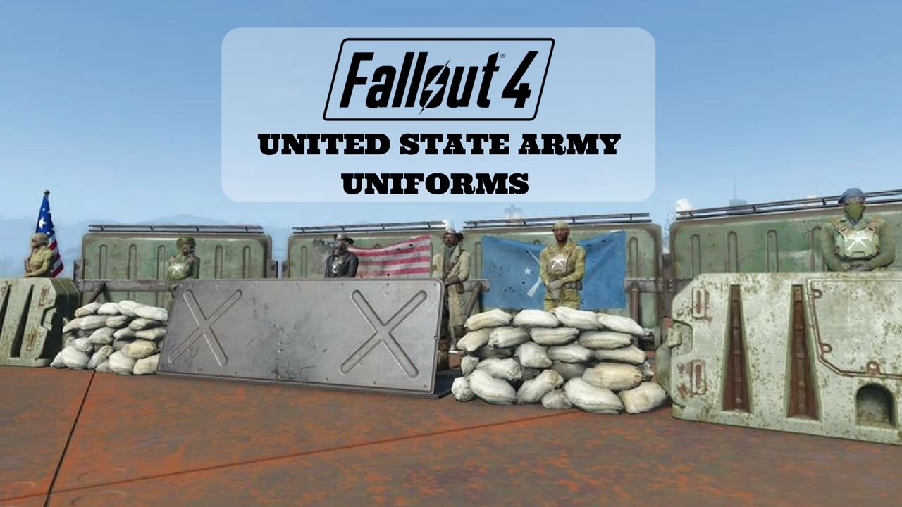 Fallout 4: United State Army Uniforms