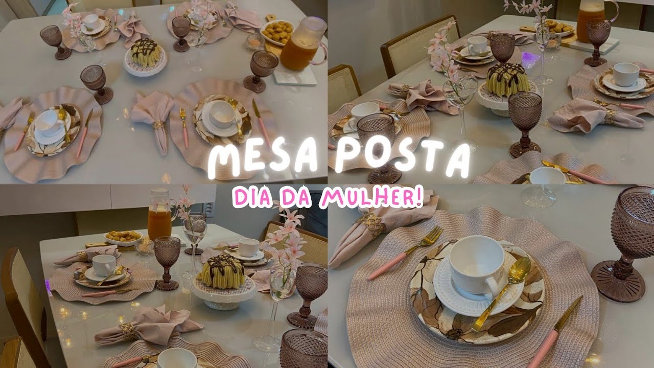 Mesa Posta - Dia Das Mulheres || #COLLAB