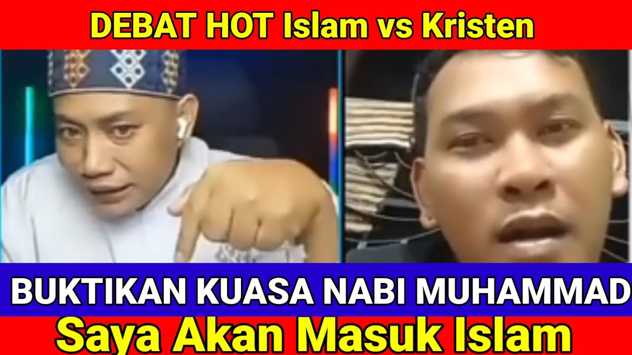 BUKTIKAN KUASA NABI MUHAMMAD, SAYA AKAN MASUK ISLAM, YUSUF PI TERBARU