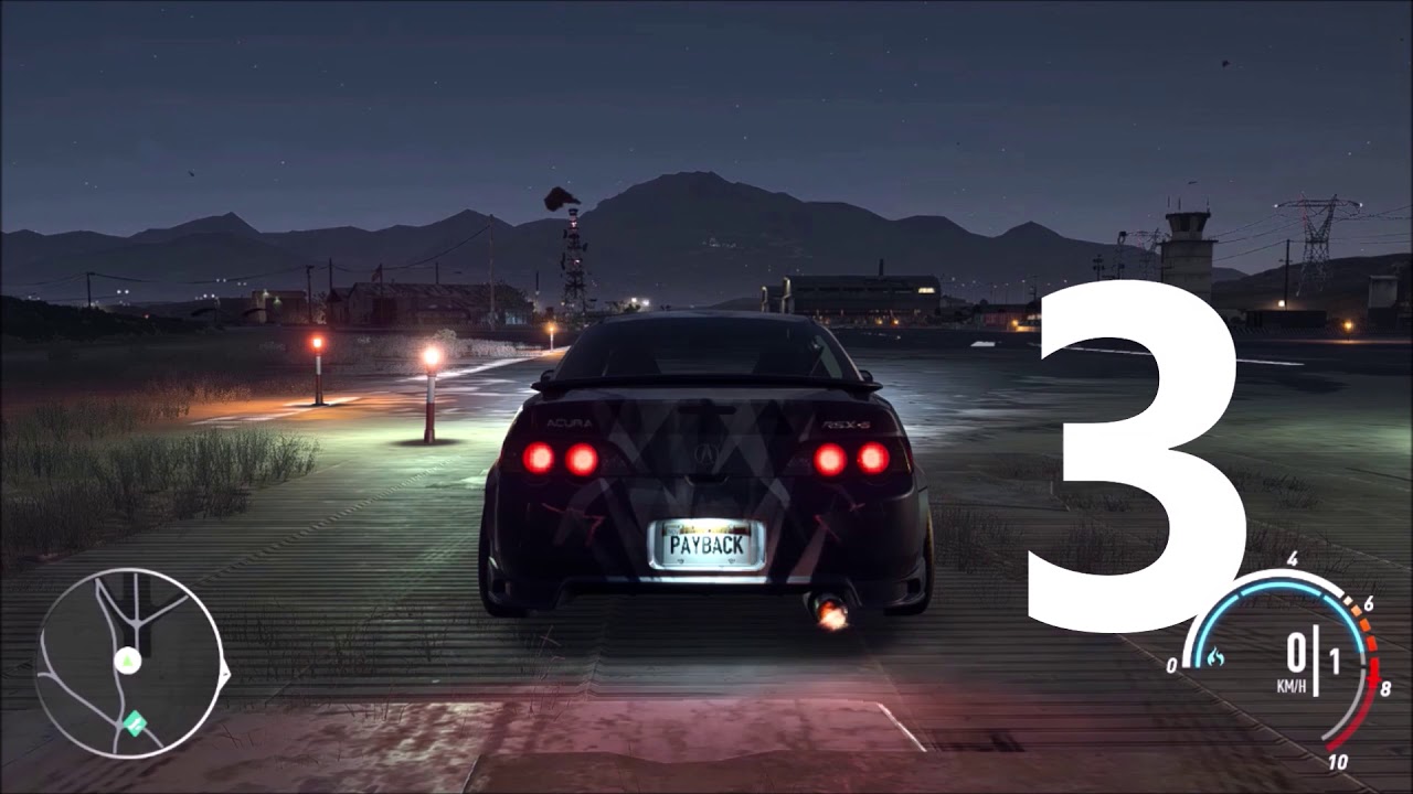 Nfs Payback Acura nsx, rsx-s, Honda civic 2000, 2015, S2000, nsx, 0-100 Km/h acceleration
