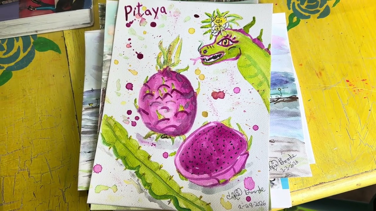 2026 video 7 watercolor a day