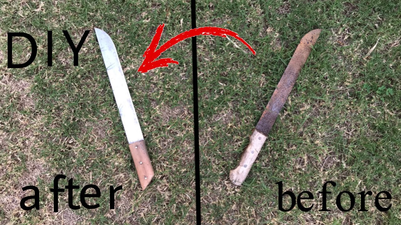 RESTAURATION D'UNE VIEILLE  MACHETTE