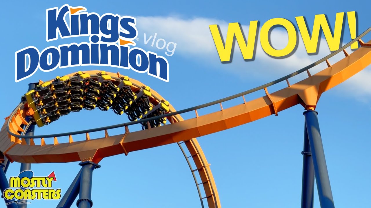 Kings Dominion is Unexpectedly AMAZING! - KD Vlog 1 - 08.15.22