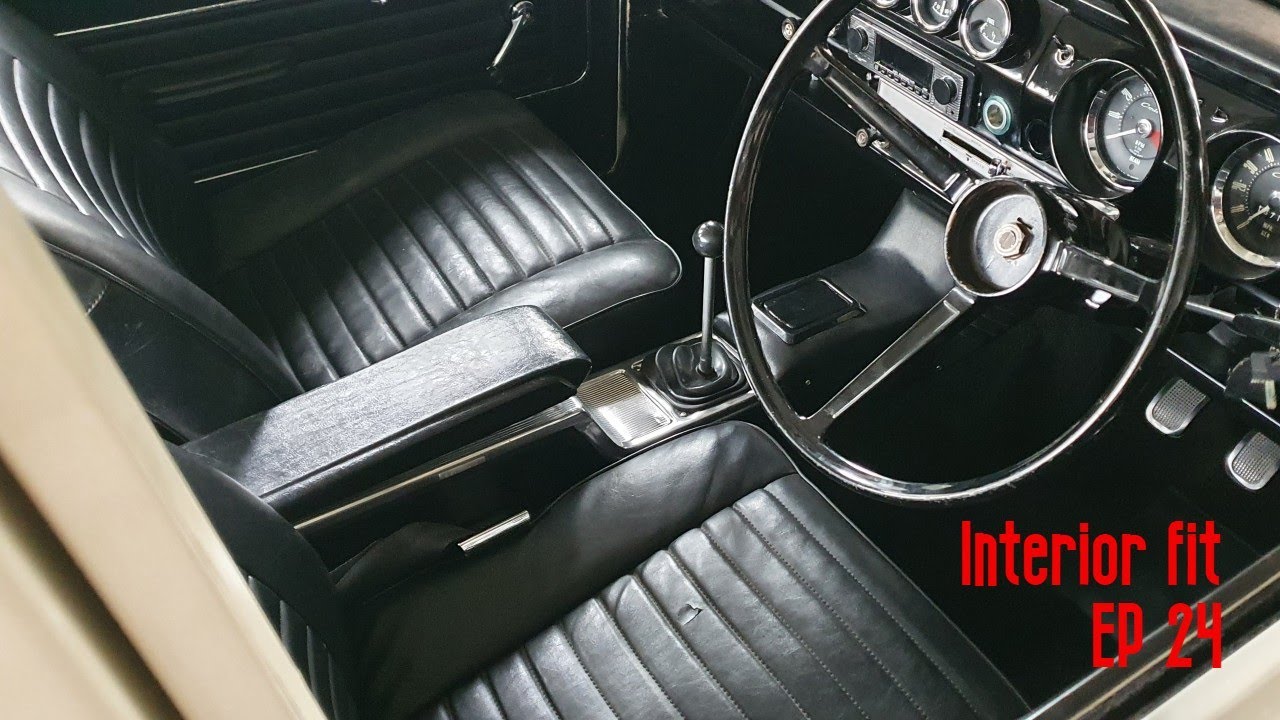 Full interior clean and fit Mk1 Cortina GT