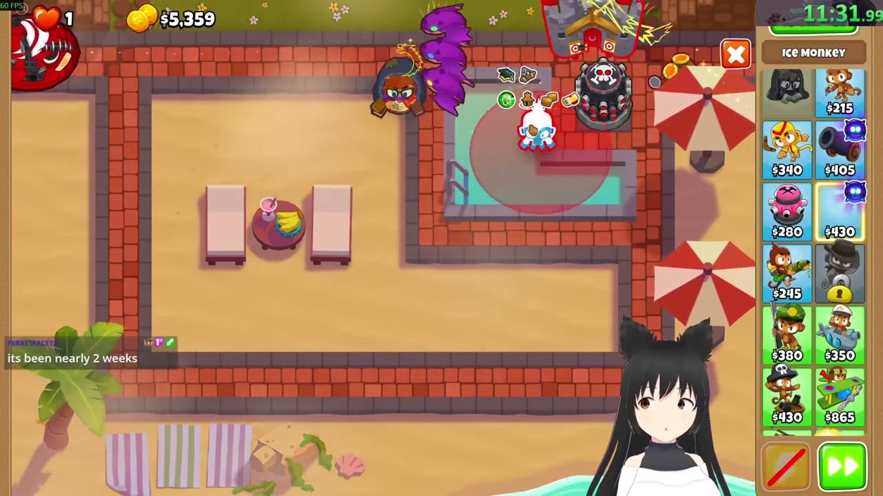 Bloons TD6 Resort Chimps Speedrun