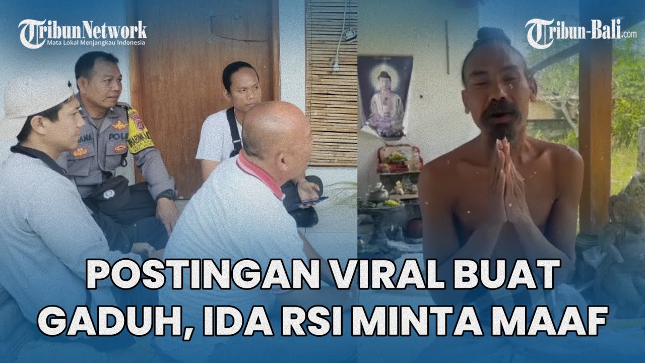 Postingan Viral Buat Gaduh Masyarakat, Ida Rsi Bujangga Agni Siwa Mundi Minta Maaf di Bali