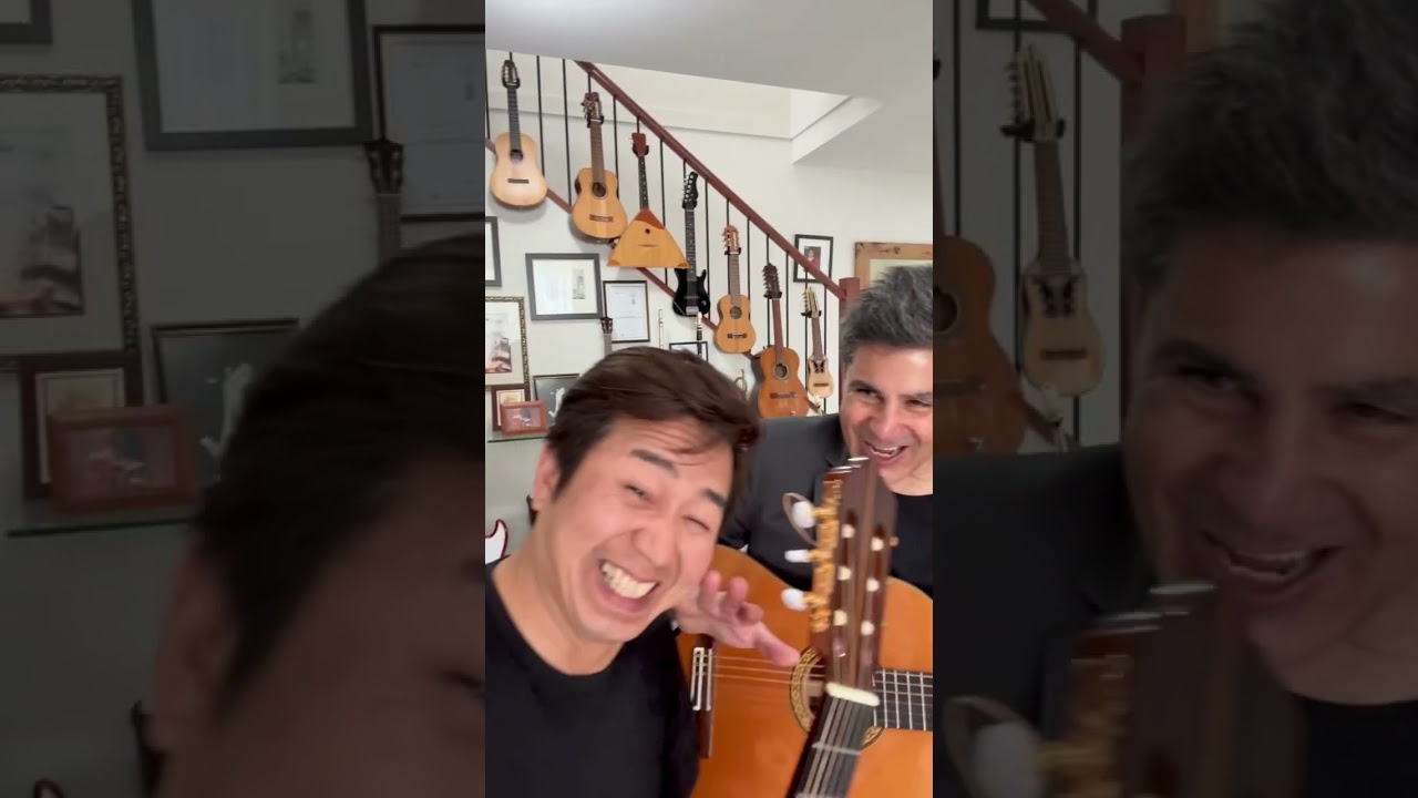Peter and the Matsuoka M-30 Custom Classical guitar