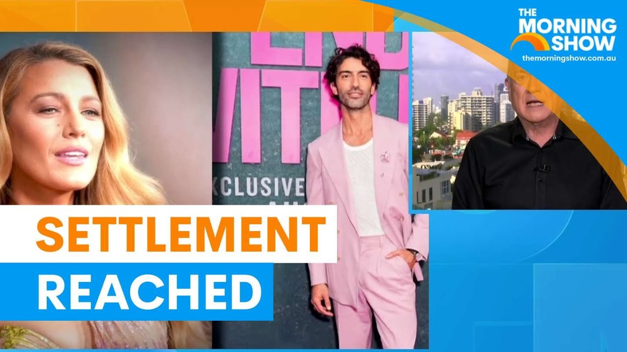 Blake Lively and Justin Baldoni settle legal dispute | The Morning Show