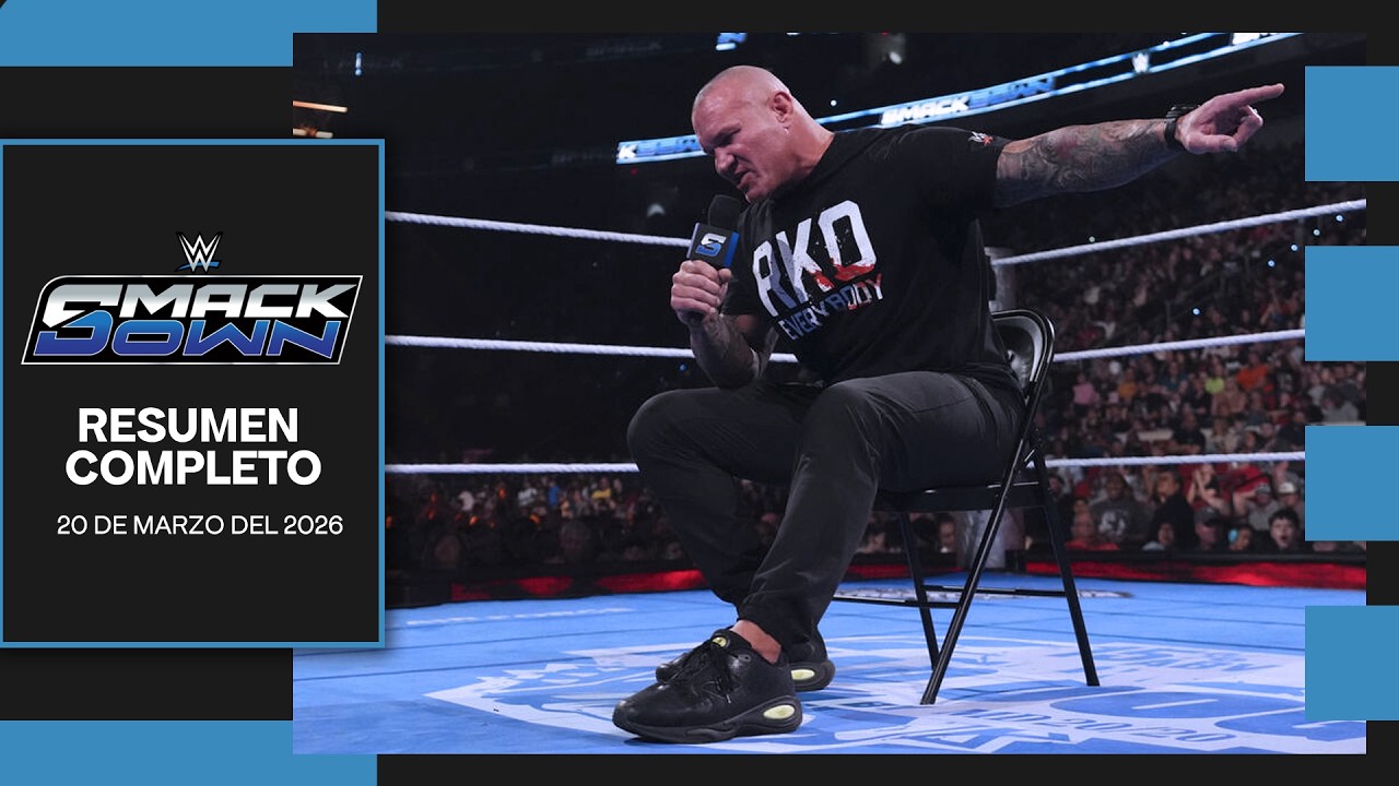 WWE SmackDown 20 Marzo 2026 - Resumen Completo en Espa&ntilde;ol