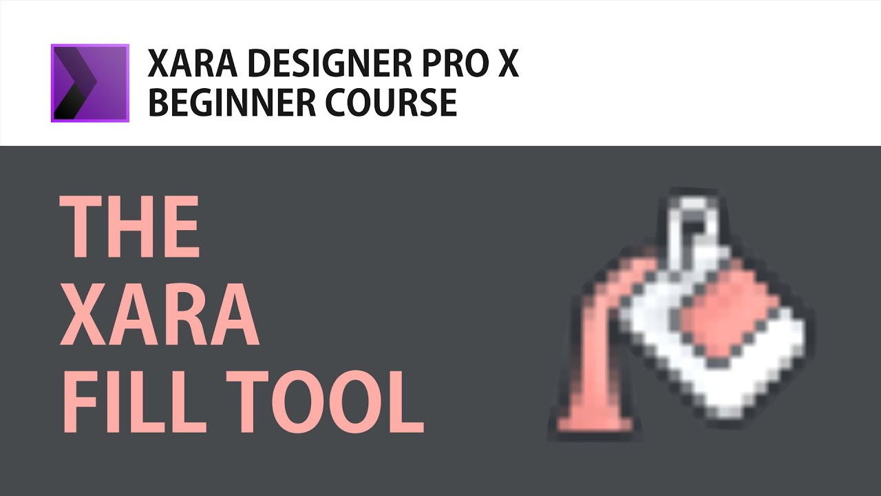 How to use the FILL TOOL in Xara Designer Pro X | Fill Bucket Modes | Xara Tutorial 2020